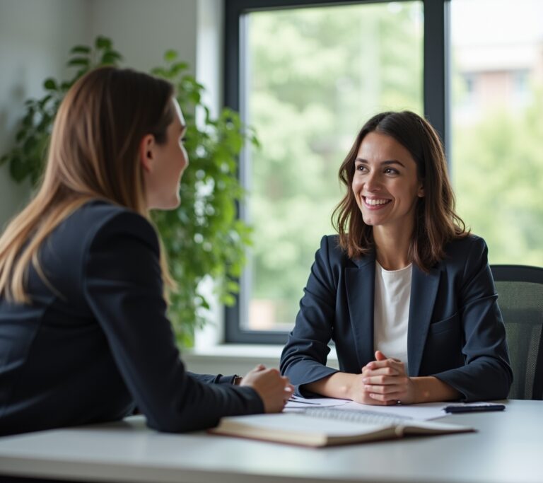 HR professional attending a trauma-informed training session